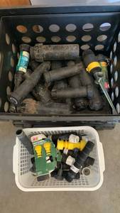 lot 3032 image: Lot of Irrigation Fittings, Hose Couplings, and Connectors