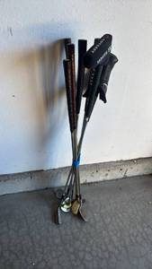 lot 3133 image: Odyssey White Hot Mixed Golf Club Lot with Headcovers