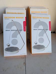 lot 3204 image: Qty 8 Decision Maker What Should I Do Pendulum 9.4 inch 24cm
