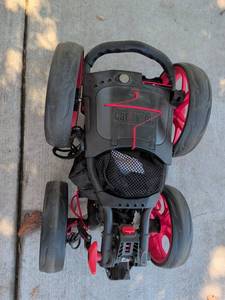 lot 3211 image: Caddytek 4 wheel golf cart