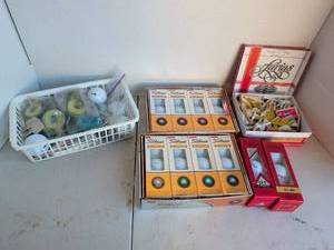 lot 3220 image: Titleist Golf Ball Lot with Boxes, Tees, and Accessories