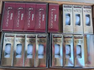 lot 3223 image: Kirkland Wilson Golf Ball Lot