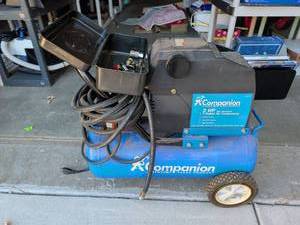 lot 3316 image: Companion 2 HP Air Compressor with Accessories