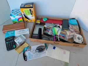 lot 3325 image: Mixed Office Supply Lot BIC Round Stic and more