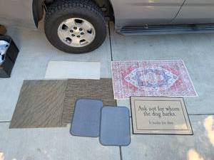 lot 3342 image: Floor Mats lot