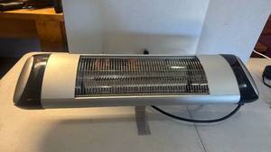 lot 3401 image: wall-mounted electric infrared patio and space heater