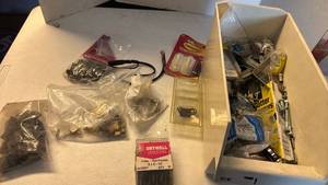 lot 3420 image: Assorted Electrical Hardware and Fasteners Lot