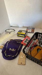 lot 3438 image: Mixed Lot Grip Rite Finish Nails 8D 2-12in, Scotch Felt Pads, Safety Glasses, Cable Ties, Hardware & More