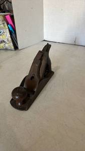 lot 3448 image: vintage metal-bodied bench hand plane