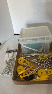 lot 3452 image: Peg board brackets and more