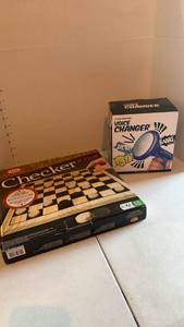 lot 3504 image: Checkers and Voice changer games