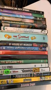 lot 3528 image: DVDs including Green card
