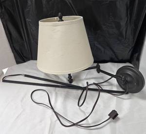 lot 996 image: Wall, Extending Lamp with dark bronze or oil-rubbed bronze fixture - Retail $0
