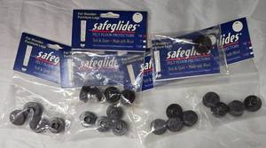 lot 997 image: (5) Tap-in Glides, Brown, 78 Diameter. New in Package - Retail $13