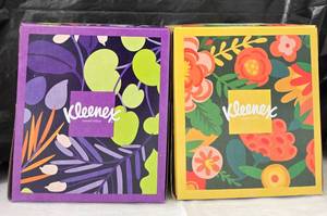 lot 1138 image: Kleenex Brand Tissue 2-Box Lot Facial Tissue - Retail $0