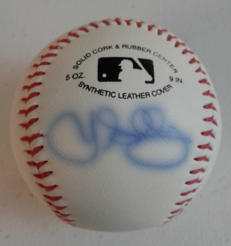 lot 1066 image: Signed Jim Sundberg Baseball Official League Ball Kansas City Royals