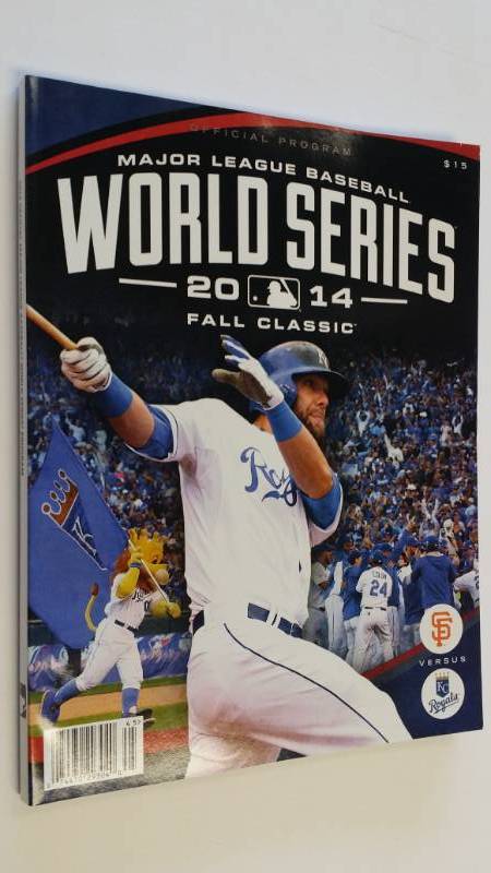 lot 1300 image: 2014 World Series Official Program Kansas City Royals vs. San Francisco Giants