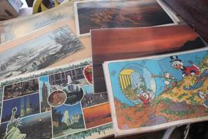 lot 4893 image: Vintage Currier & Ives & Disney Placemats