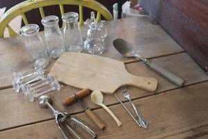 lot 4938 image: Vintage Milk Bottles and More