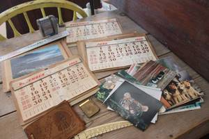 lot 4957 image: Antique Bank Calendars and More