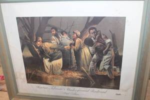 lot 4960 image: Harriet Tubmans Underground Railroad Framed Print 20 x 24