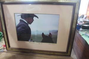 lot 4962 image: Gunfighter at the OK Corral Signed Print 22 x28