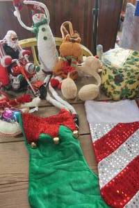 lot 4971 image: Christmas Stockings and More