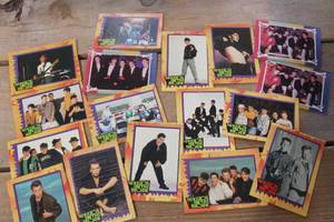 lot 5012 image: Vtg. New Kids on the Block Trading Cards