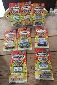 lot 5028 image: NIP Matchbox Across American Vehicles
