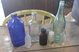 lot 5037 image: Misc. Vintage Bottles