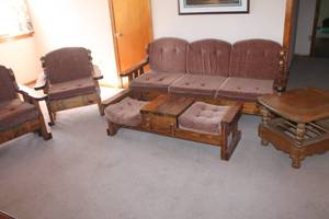 5 Piece Vintage Living Room Set
