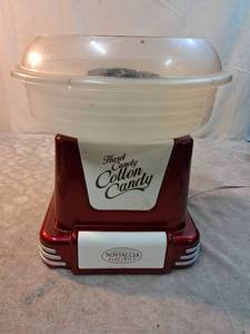 lot 14 image: Nostalgia Electrics Hard Candy Cotton Candy Machine
