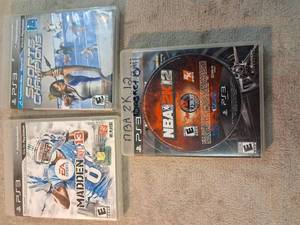 lot 48 image: PlayStation 3 PS3 Sports Games Lot 4 Titles NBA 2K12 Madden NFL Gran Turismo