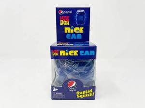 lot 69 image: Schylling Pepsi NeeDoh Nice Can Squishy Toy, Blue Can Shape, Boxed