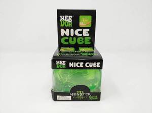 lot 101 image: NeeDoh Nice Cube Monster Energy Edition Squishy Cube Toy