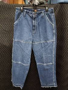lot 9158 image: Route 66 Original Clothing Company Mens Denim Jeans Size 34 Inseam 32