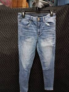 lot 9160 image: American Eagle Outfitters Womens High-Rise Jegging Jeans Size US 10 Regular