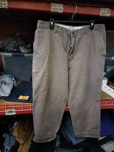 lot 504 image: Columbia Sportswear Company Mens Gray Cotton Pants Size 38 Inseam 30