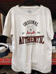 lot 576 image: Disney Winnie the Pooh Original Authentic Est. 1966 Graphic T-Shirt Size XL