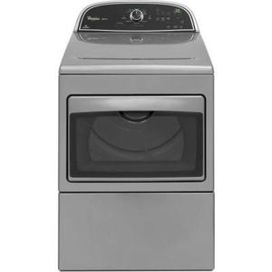 lot 1075 image: Whirlpool Cabrio High Efficiency Sensor Drying Electric Dryer Gray