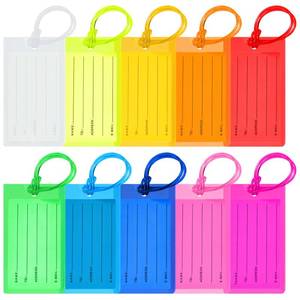 lot 1008 image: Sodsay Luggage Tags 10-Pack 4.2 x 2.5 Inches