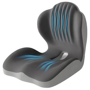 lot 1855 image: YMgopong Memory Foam Seat Cushion with Lumbar Support