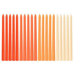 lot 1866 image: Viyffo Taper Candles 12 Inch 20 Pack Orange