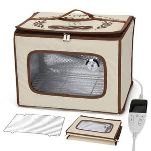 lot 1903 image: Noblequest Folding Bread Proofing Box 68��131°F Timer