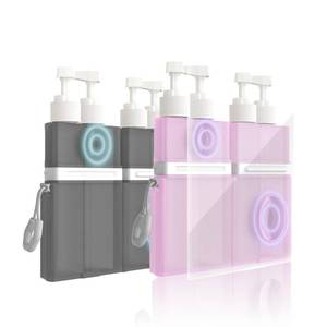 lot 2035 image: TechoEcho 4-in-1 Travel Toiletry Containers TSA Approved