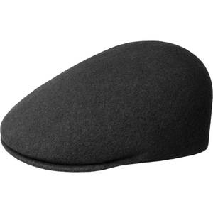 lot 2046 image: Kangol Seamless Wool 507 Flat Cap Black