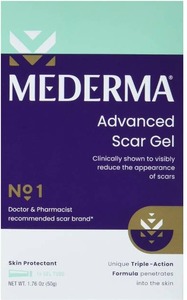 lot 2060 image: Mederma Advanced Scar Gel 100g (2x50g Tubes)