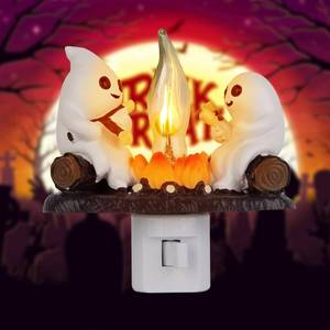 lot 2096 image: TBGENIUS Ghost Campfire Flickering Night Light LED