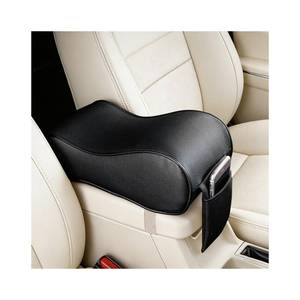 lot 2170 image: HAMOJUF 11.69 Inch Car Center Console Armrest Pad Memory Foam Cushion Black
