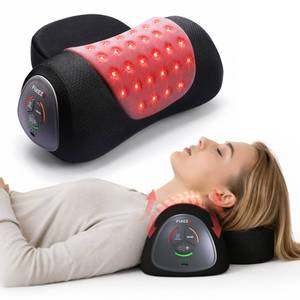 lot 2180 image: FliKEZE Neck Support Pillow with Air Lift Massage